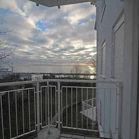 아파트 Ferienwohnung Meerblick Und Hafenromantik 사스니츠